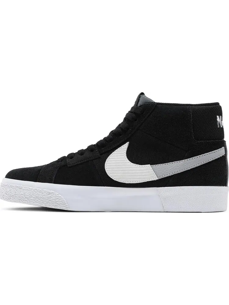 Кроссовки Nike Zoom Blazer Mid Premium SB 'Mosaic Pack - Black Wolf Grey' — изображение 3 из 8, черный