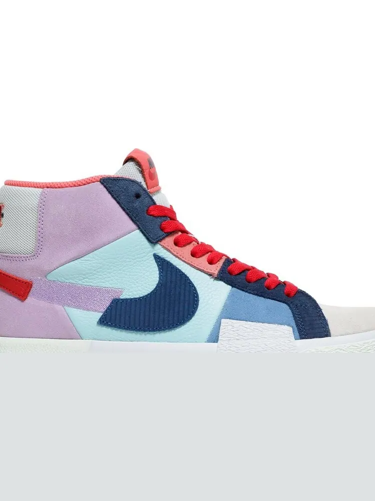 Кроссовки Nike Zoom Blazer Mid Premium SB 'Mosaic Pack - Multi' — изображение 2 из 8, мульти