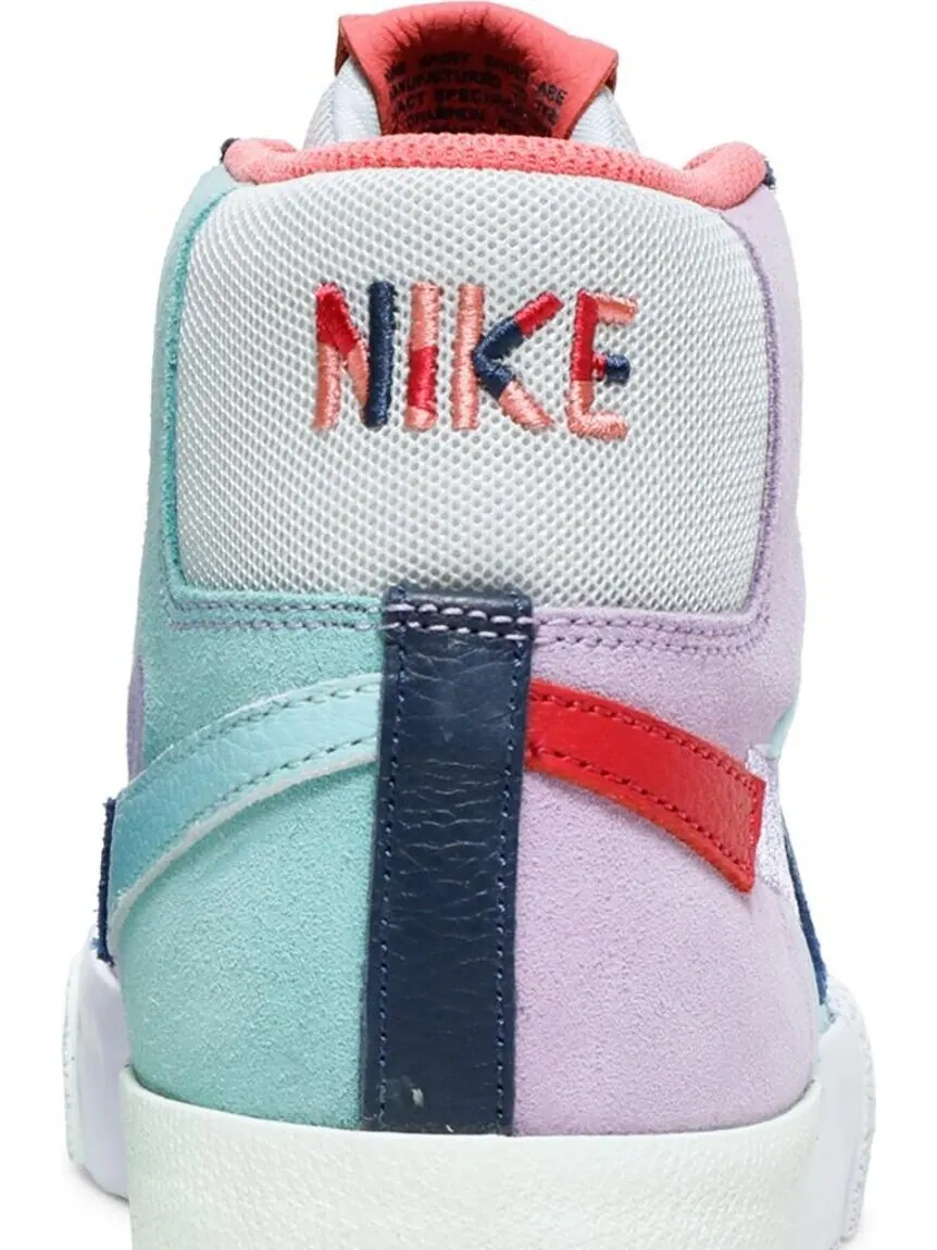 Кроссовки Nike Zoom Blazer Mid Premium SB 'Mosaic Pack - Multi' — изображение 7 из 8, мульти