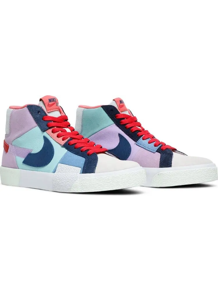 Кроссовки Nike Zoom Blazer Mid Premium SB 'Mosaic Pack - Multi' — изображение 8 из 8, мульти