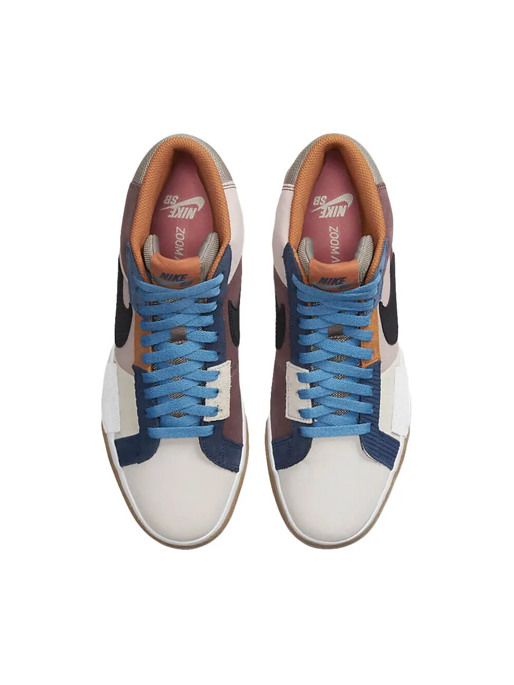 Скейтерские кеды Nike SB Zoom Blazer Mid Premium — изображение 2 из 6, мульти