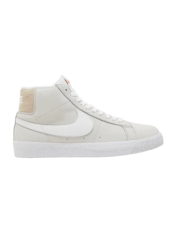 Кроссовки Nike Blazer Mid ISO SB 'Unbleached' — изображение 1 из 9, белый/белый/белый/белый