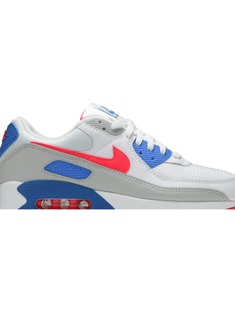 Женские кроссовки Nike Air Max 90 'Hot Coral' — изображение 2 из 8, белый