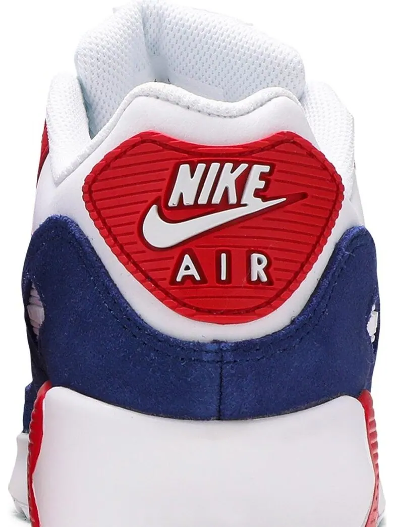 Кроссовки Nike Air Max 90 Leather GS 'USA' — изображение 7 из 8, белый