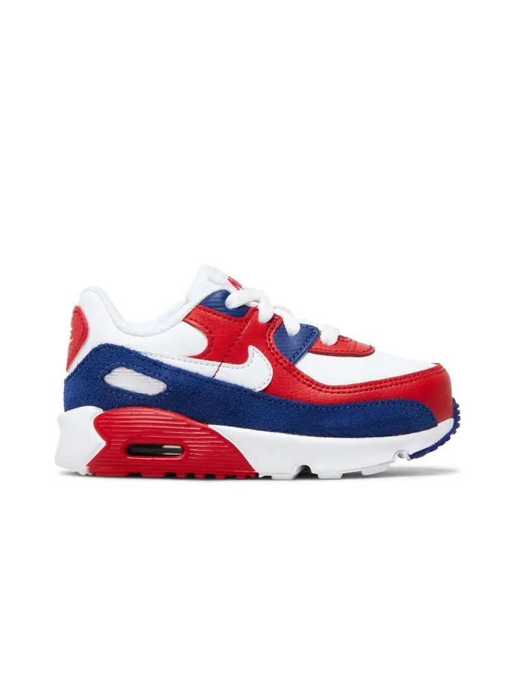 Кроссовки Nike Air Max 90 Leather TD — изображение 1 из 4, белый