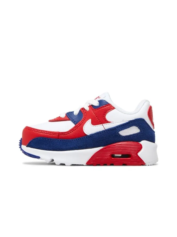 Кроссовки Nike Air Max 90 Leather TD — изображение 3 из 4, белый