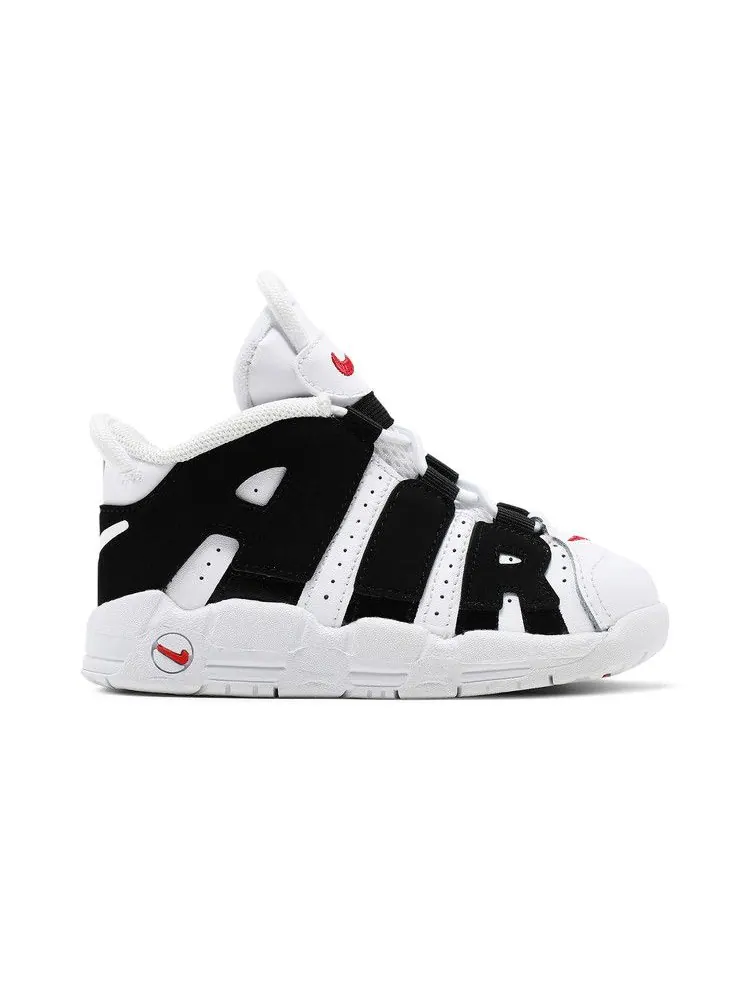 Кроссовки Nike Air More Uptempo TD 'Bulls' 2020 — изображение 2 из 9, белый/черный/красный