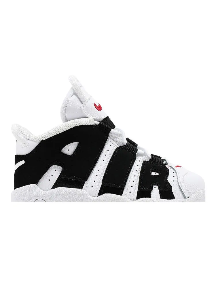 Кроссовки Nike Air More Uptempo TD 'Bulls' 2020 — изображение 3 из 9, белый/черный/красный