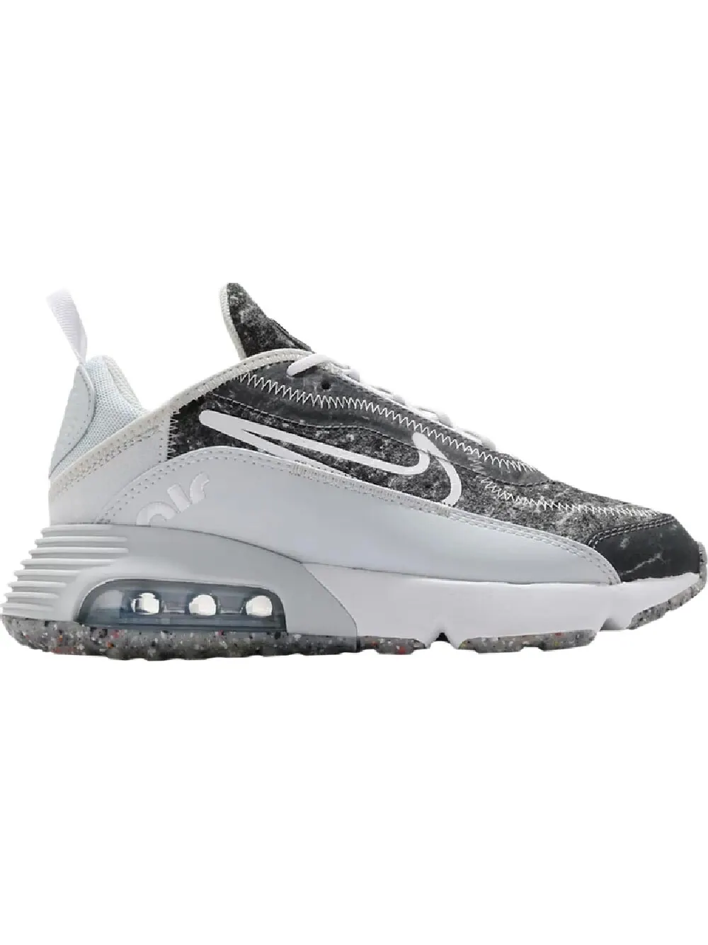 Кроссовки Nike Wmns Air Max 2090 Crater SE Aura Light Smoke Grey — изображение 1 из 1, белый/серый