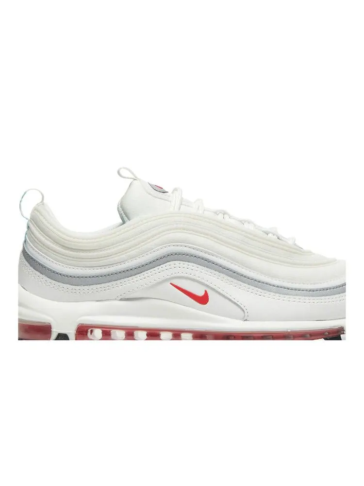 Кроссовки Nike Wmns Air Max 97 'White Siren Red' — изображение 3 из 9, белый/красный/черный