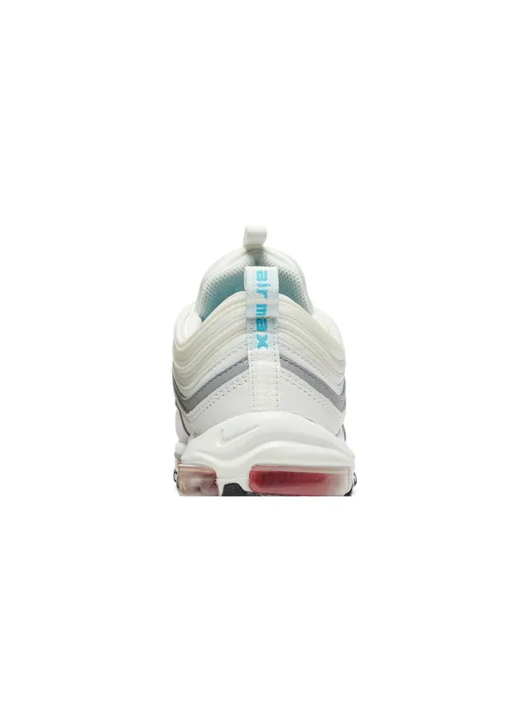 Кроссовки Nike Wmns Air Max 97 'White Siren Red' — изображение 8 из 9, белый/красный/черный