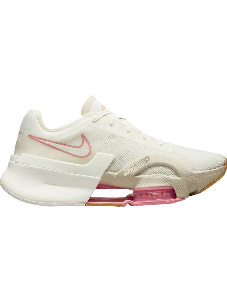Кроссовки Nike Wmns Air Zoom SuperRep 3 'Sail Crimson Bliss' — изображение 1 из 1, белый