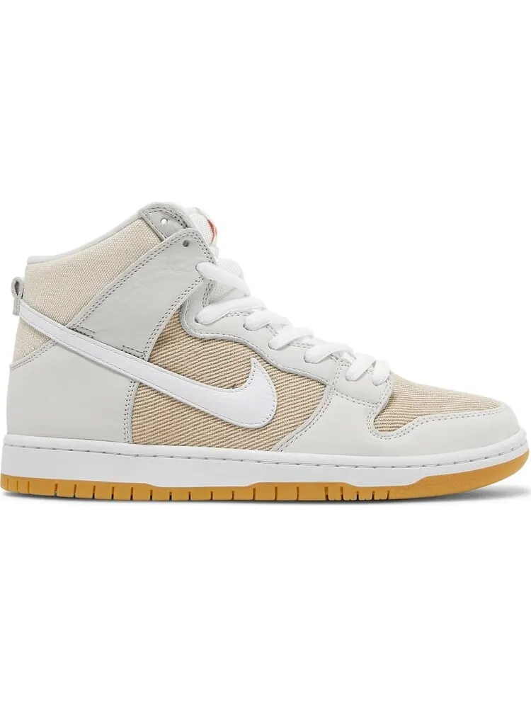 Кроссовки Nike Dunk High Pro ISO SB 'Unbleached Pack - Natural' — изображение 1 из 8, бежевый