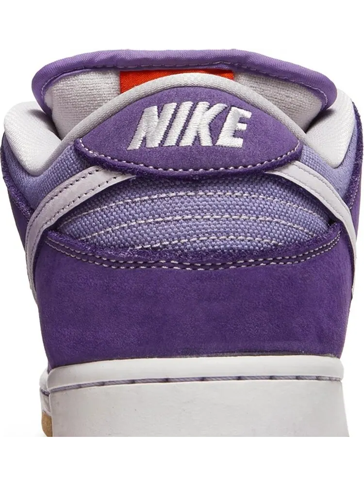 Кроссовки Nike Dunk Low SB 'Unbleached Pack - Lilac' — изображение 7 из 8, фиолетовый