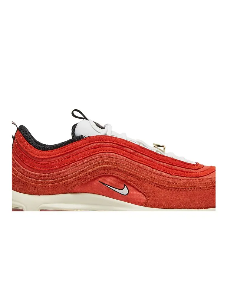 Кроссовки Air Max 97 SE 'First Use - Blood Orange' — изображение 2 из 8, оранжевый