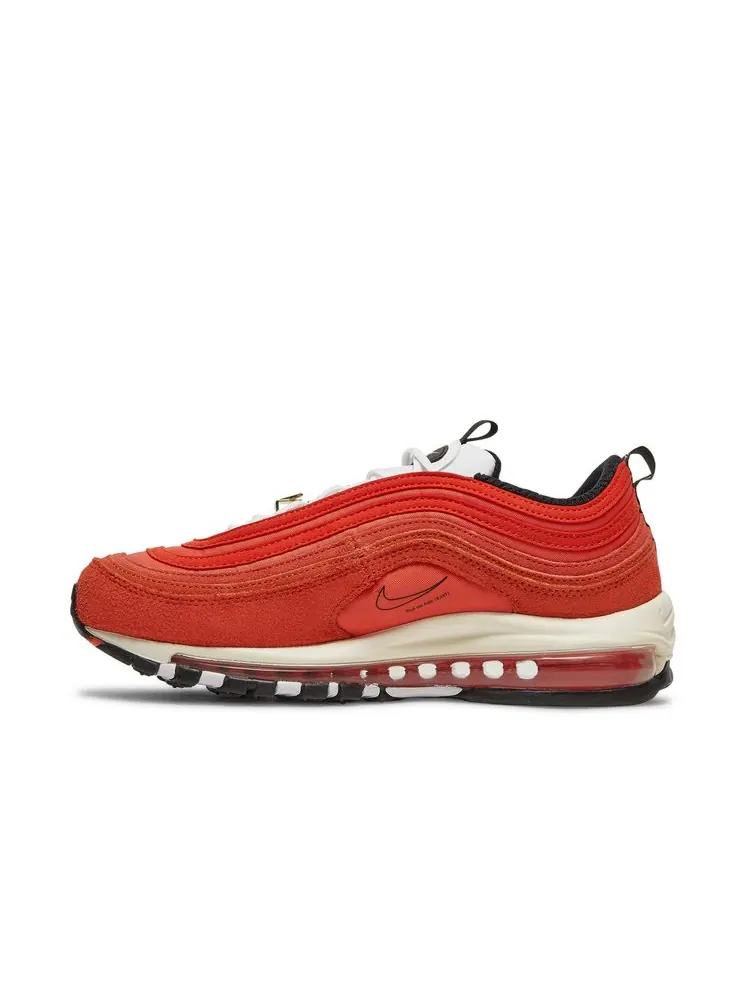 Кроссовки Air Max 97 SE 'First Use - Blood Orange' — изображение 3 из 8, оранжевый