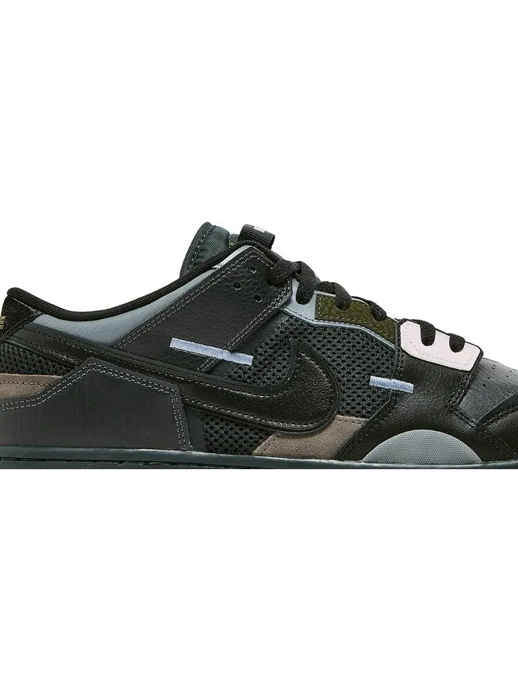 Кроссовки Nike Dunk Low Scrap 'Black' — изображение 2 из 9, черный