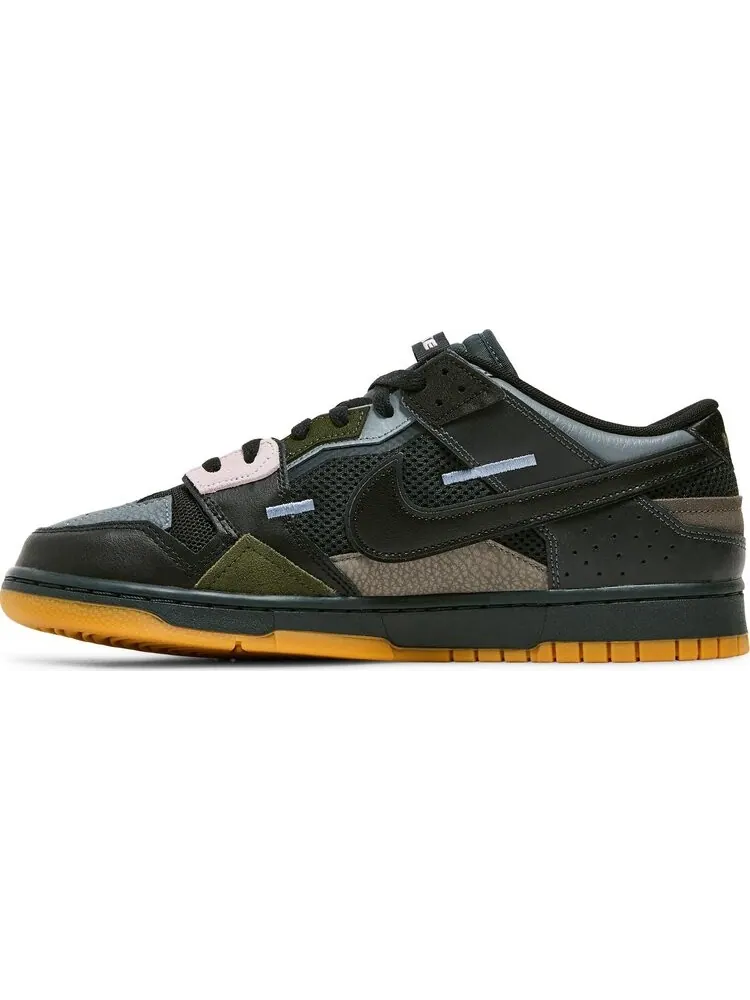 Кроссовки Nike Dunk Low Scrap 'Black' — изображение 3 из 9, черный