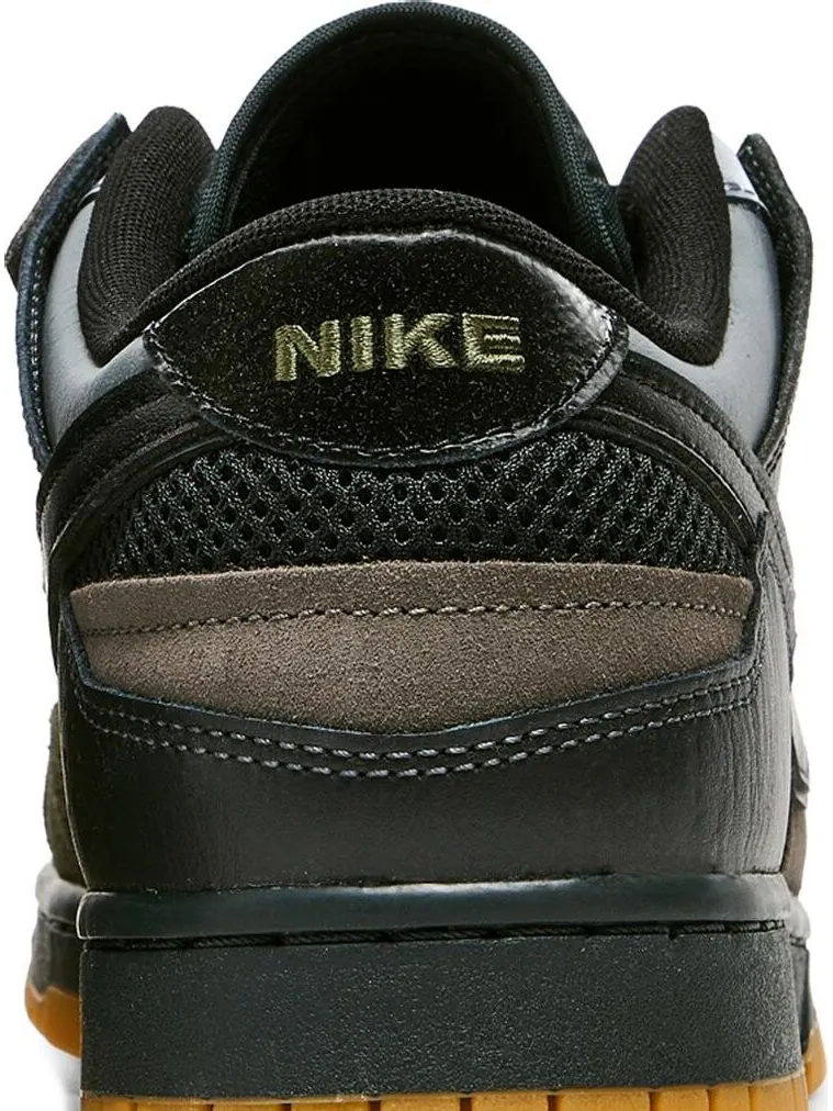 Кроссовки Nike Dunk Low Scrap 'Black' — изображение 7 из 9, черный