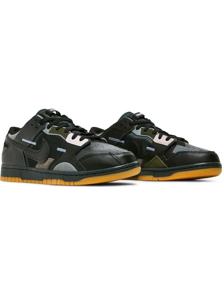 Кроссовки Nike Dunk Low Scrap 'Black' — изображение 8 из 9, черный