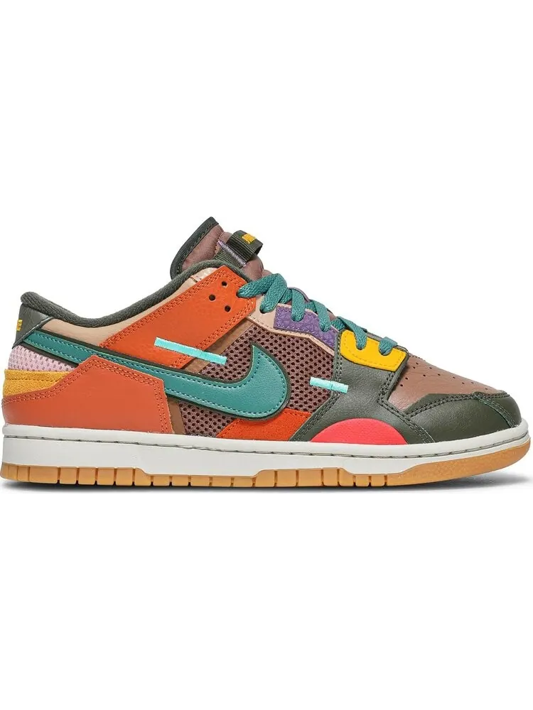 Кроссовки Nike Dunk Low 'Scrap' — изображение 1 из 10, мульти