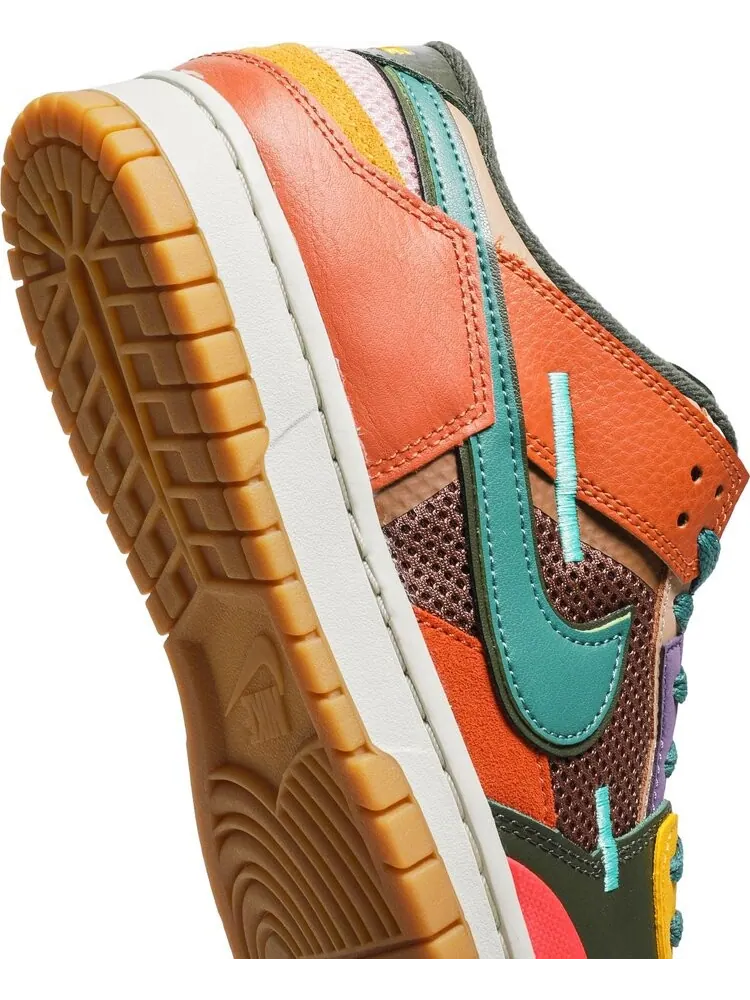 Кроссовки Nike Dunk Low 'Scrap' — изображение 10 из 10, мульти