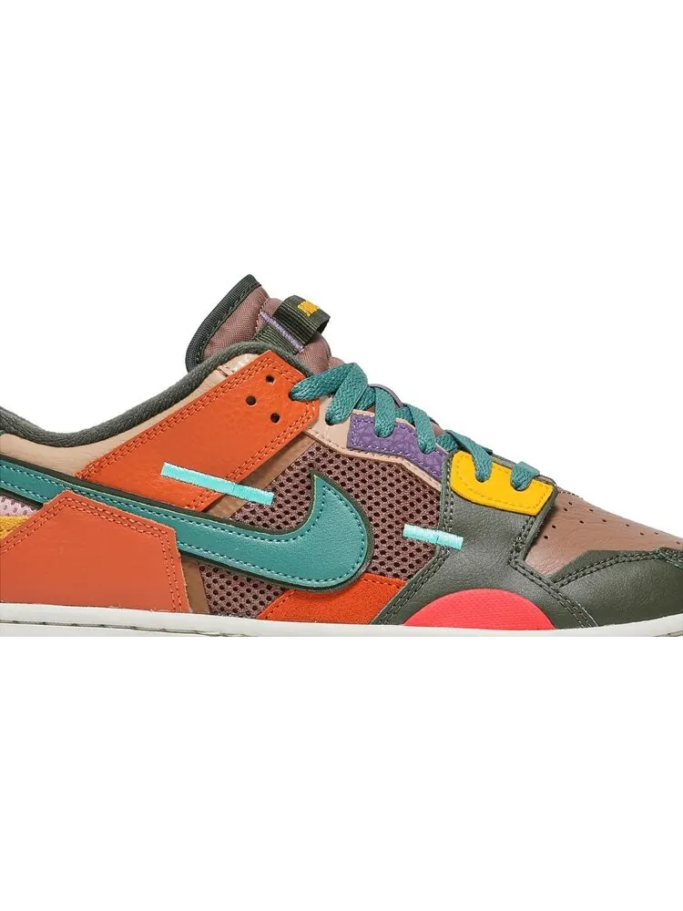 Кроссовки Nike Dunk Low 'Scrap' — изображение 2 из 10, мульти