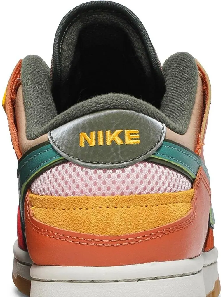 Кроссовки Nike Dunk Low 'Scrap' — изображение 7 из 10, мульти
