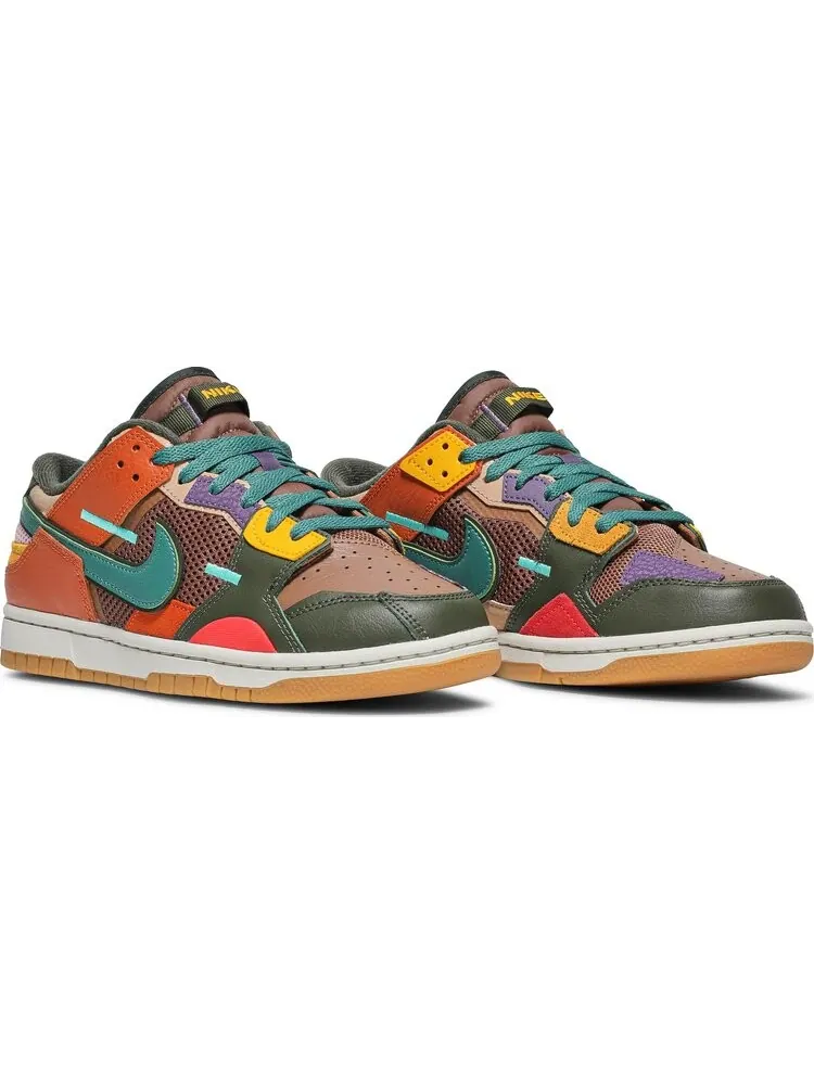 Кроссовки Nike Dunk Low 'Scrap' — изображение 8 из 10, мульти