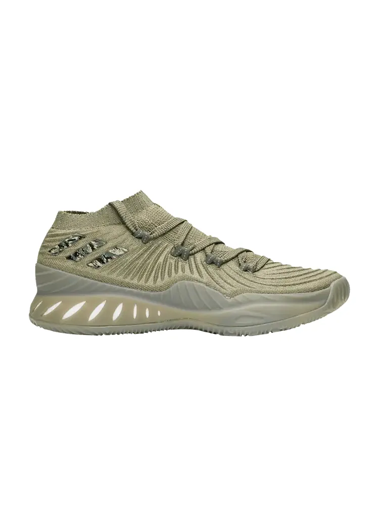 Кроссовки adidas Crazy Explosive 2017 Primeknit Low 'Trace Cargo' — изображение 1 из 1, зеленый/белый