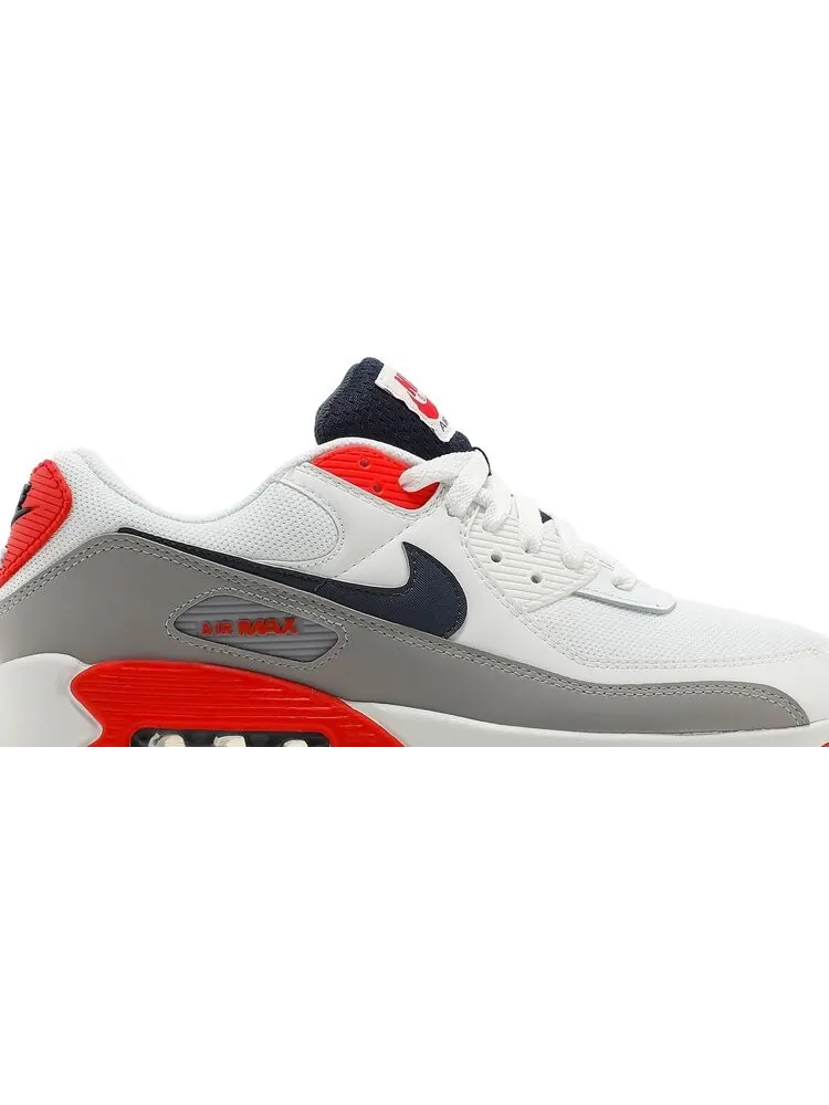 Кроссовки Nike Air Max 90 'USA 2021 - White'' — изображение 2 из 8, белый