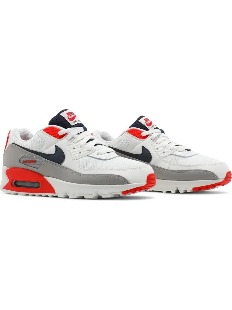 Кроссовки Nike Air Max 90 'USA 2021 - White'' — изображение 8 из 8, белый