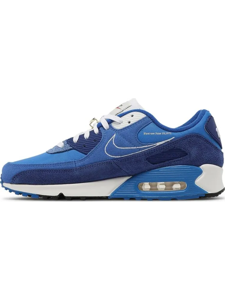 Кроссовки Nike Air Max 90 SE 'First Use Pack - Signal Blue' — изображение 3 из 8, синий