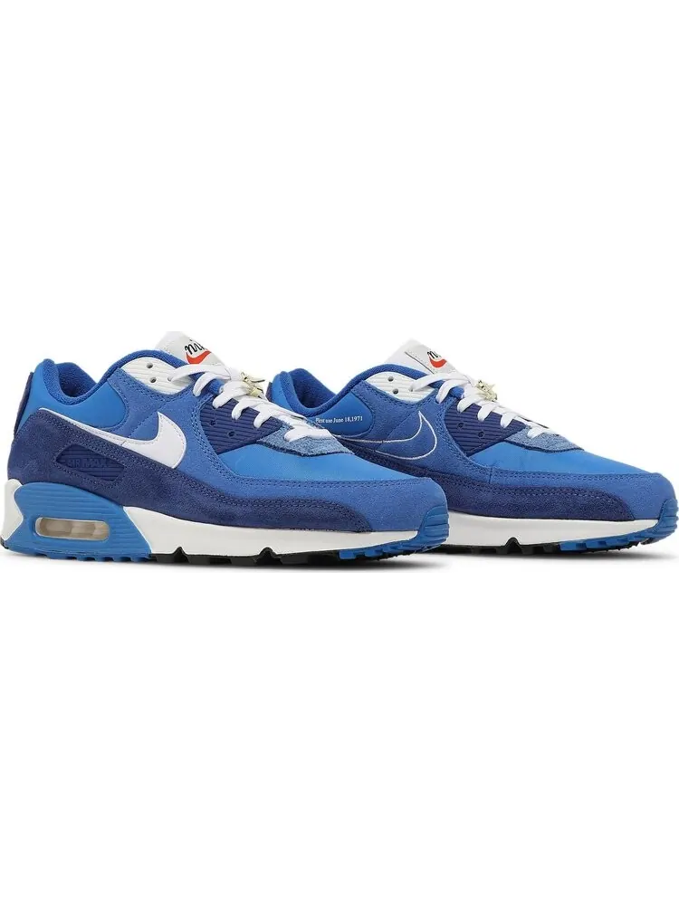 Кроссовки Nike Air Max 90 SE 'First Use Pack - Signal Blue' — изображение 8 из 8, синий