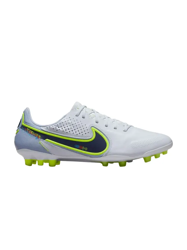 Кроссовки Nike Tiempo Legend 9 Elite AG Pro — изображение 1 из 1, серый