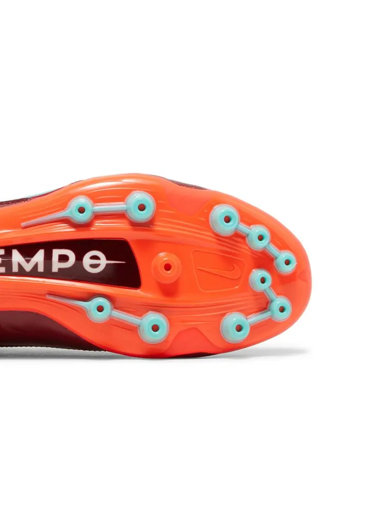 Кроссовки Tiempo Legend 9 Elite AG Pro 'Team Red Bright Crimson' — изображение 5 из 8, красный яркий