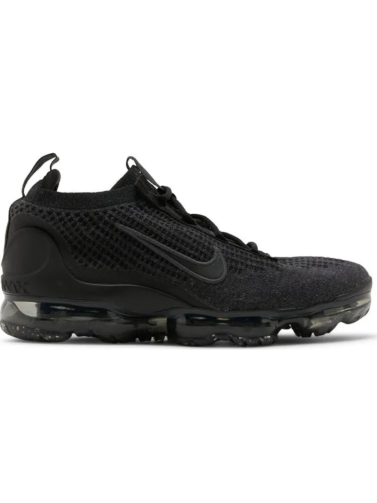 Кроссовки Nike Air VaporMax 2021 Flyknit GS 'Triple Black' — изображение 1 из 8, черный