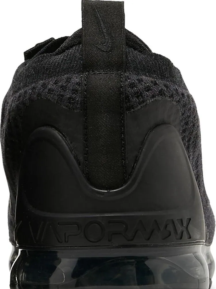 Кроссовки Nike Air VaporMax 2021 Flyknit GS 'Triple Black' — изображение 7 из 8, черный