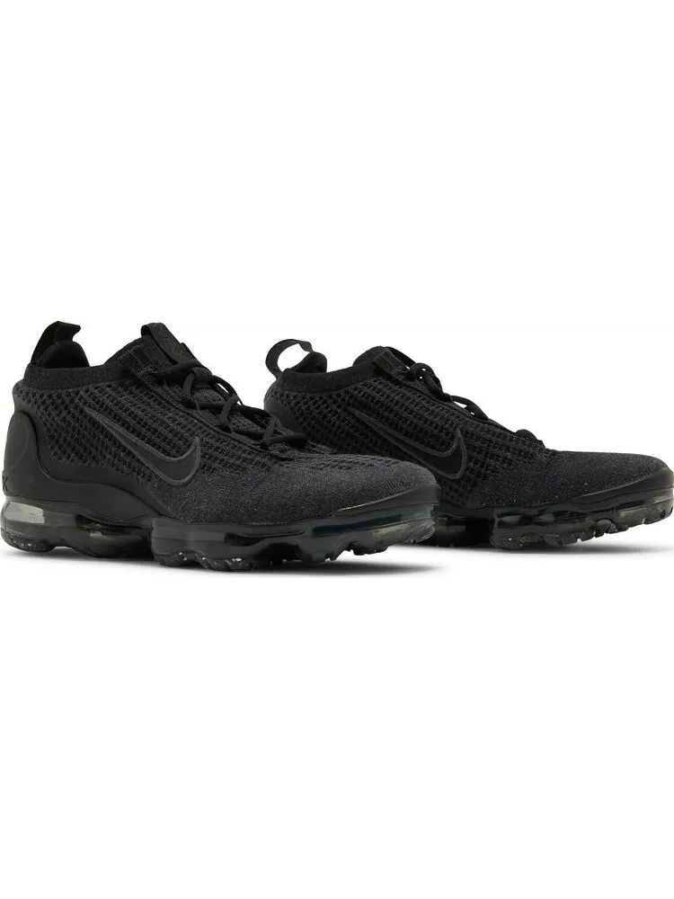Кроссовки Nike Air VaporMax 2021 Flyknit GS 'Triple Black' — изображение 8 из 8, черный
