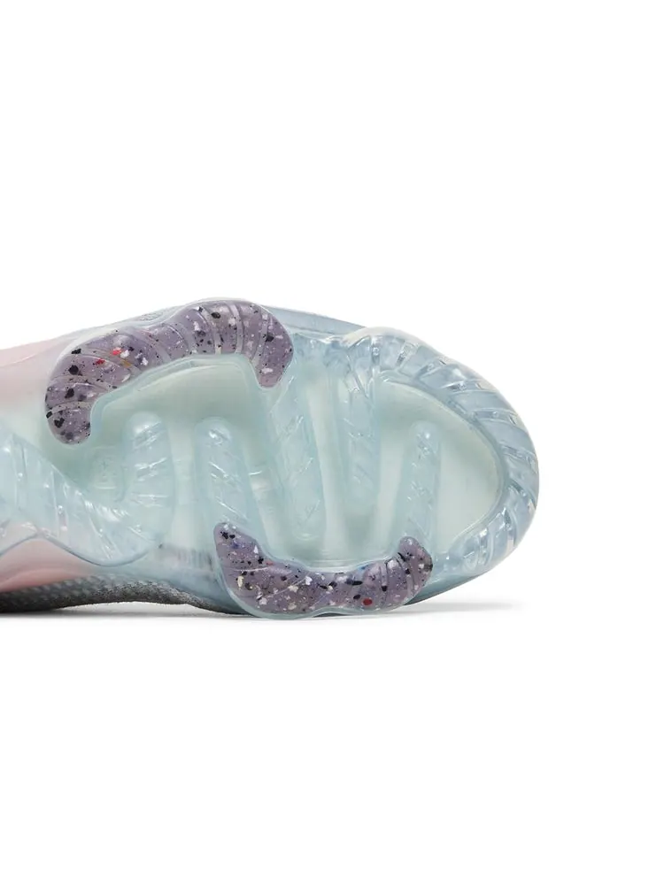 Кроссовки Air VaporMax 2021 Flyknit GS 'Wolf Grey Pink Glaze' — изображение 5 из 8, серый розовый