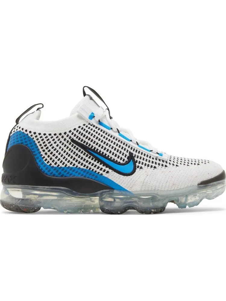 Кроссовки Nike Air VaporMax 2021 Flyknit GS 'White Photo Blue' — изображение 1 из 8, белый