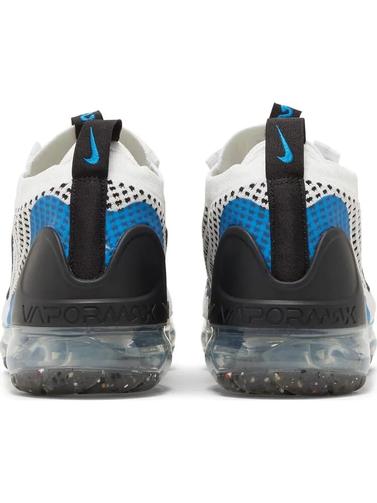 Кроссовки Nike Air VaporMax 2021 Flyknit GS 'White Photo Blue' — изображение 6 из 8, белый