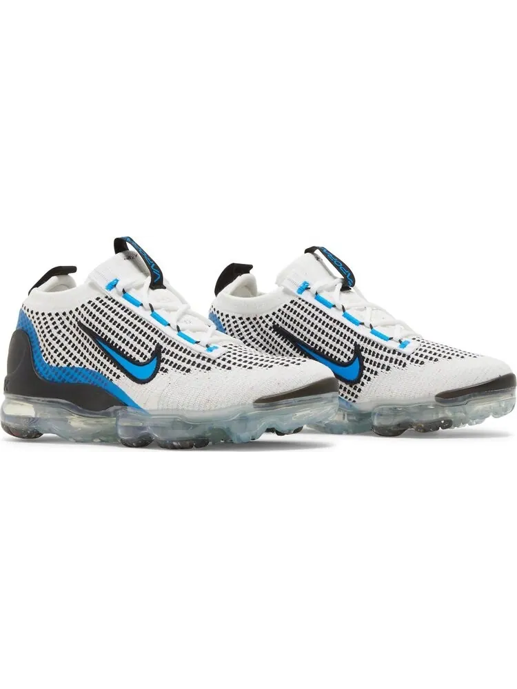 Кроссовки Nike Air VaporMax 2021 Flyknit GS 'White Photo Blue' — изображение 8 из 8, белый