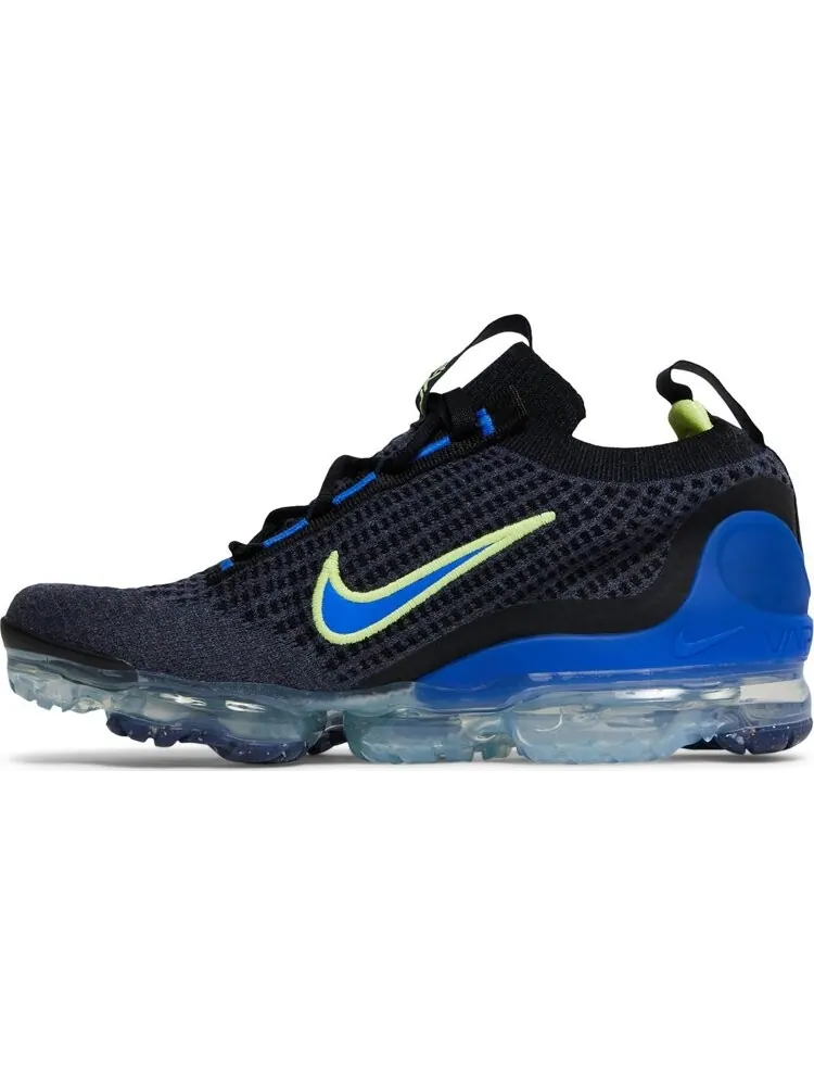 Кроссовки Nike Air VaporMax 2021 Flyknit GS 'Obsidian Racer Blue' — изображение 3 из 8, синий