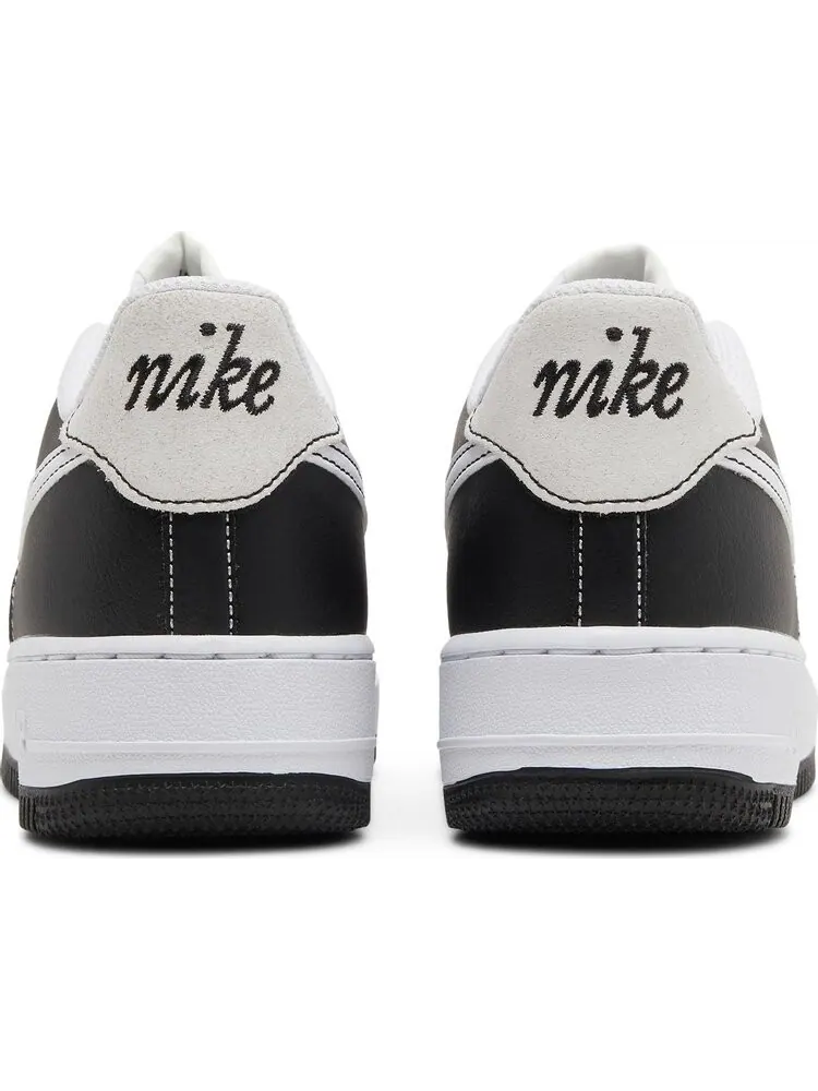Кроссовки Nike Air Force 1 S50 GS 'Black White' — изображение 6 из 8, черный