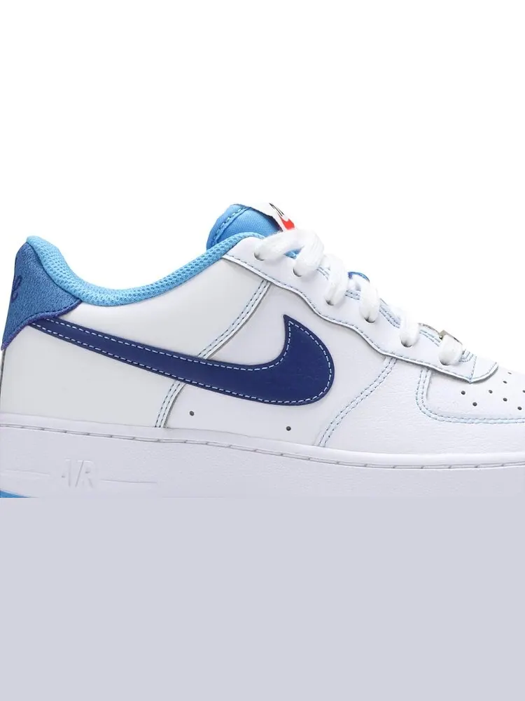 Кроссовки Nike Air Force 1 S50 GS 'White University Blue' — изображение 2 из 8, белый