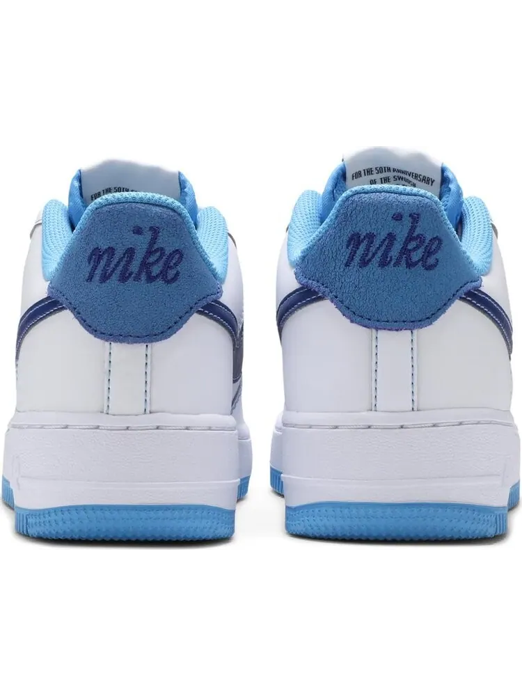 Кроссовки Nike Air Force 1 S50 GS 'White University Blue' — изображение 6 из 8, белый