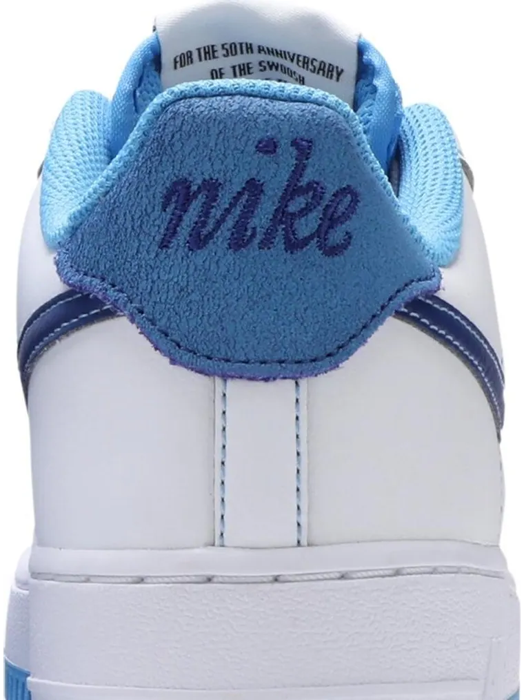 Кроссовки Nike Air Force 1 S50 GS 'White University Blue' — изображение 7 из 8, белый