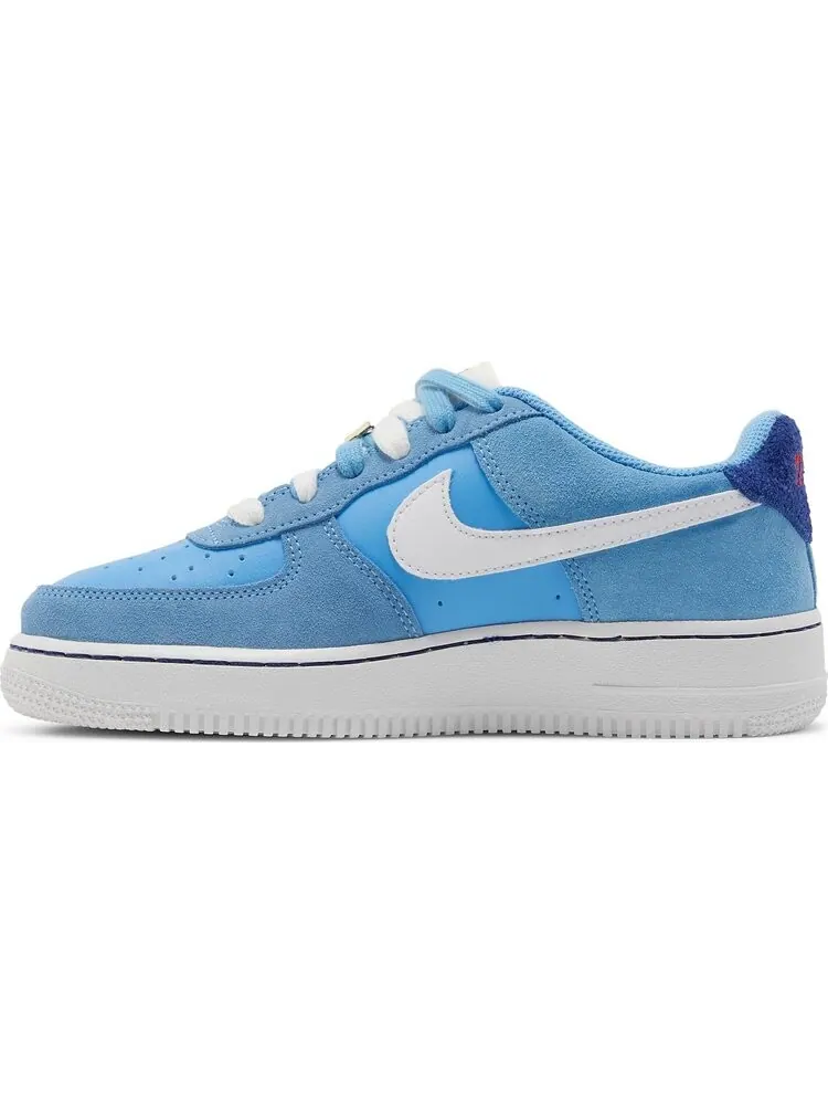 Кроссовки Nike Air Force 1 LV8 S50 GS 'University Blue' — изображение 3 из 8, синий