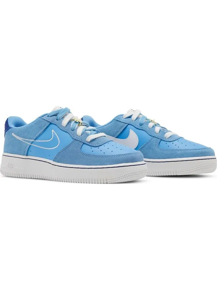 Кроссовки Nike Air Force 1 LV8 S50 GS 'University Blue' — изображение 8 из 8, синий